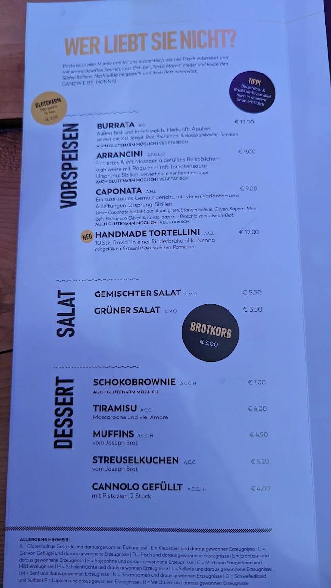 Speisekarte photo 3