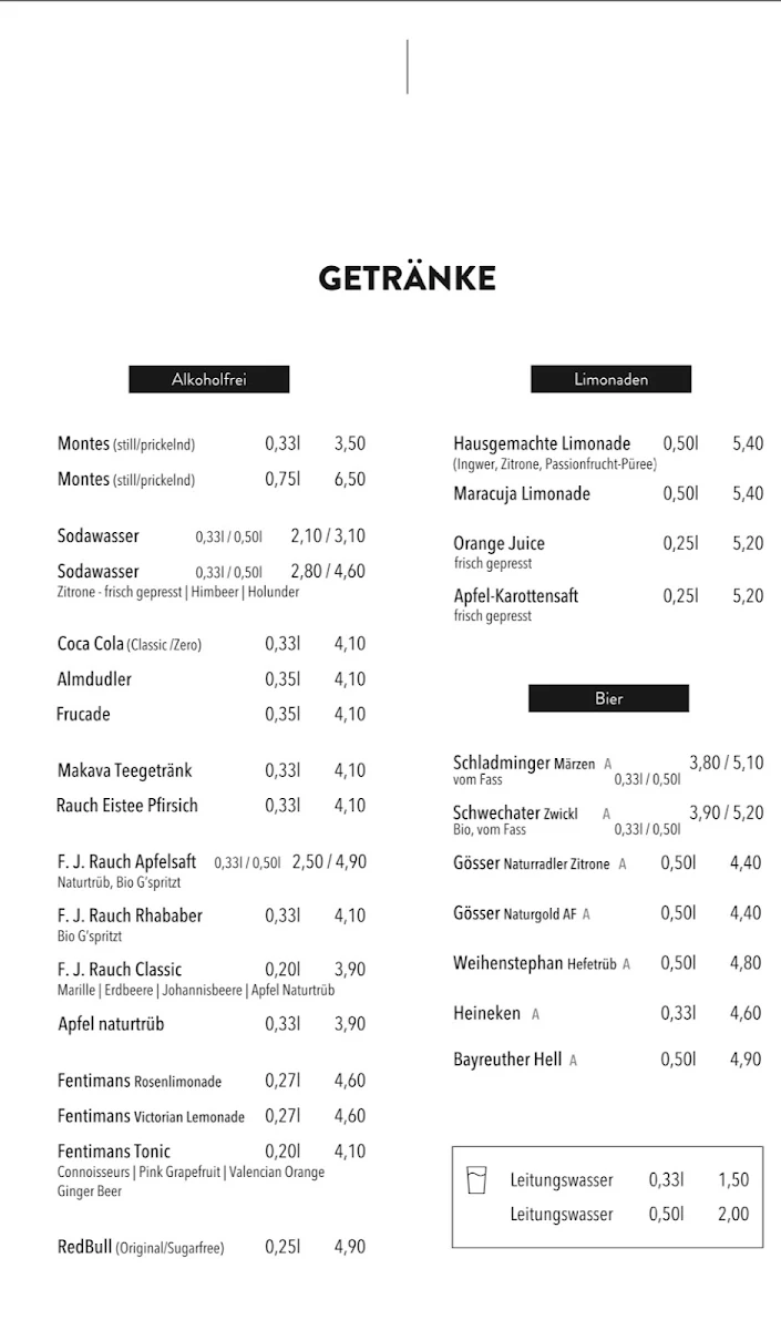 Speisekarte photo 4