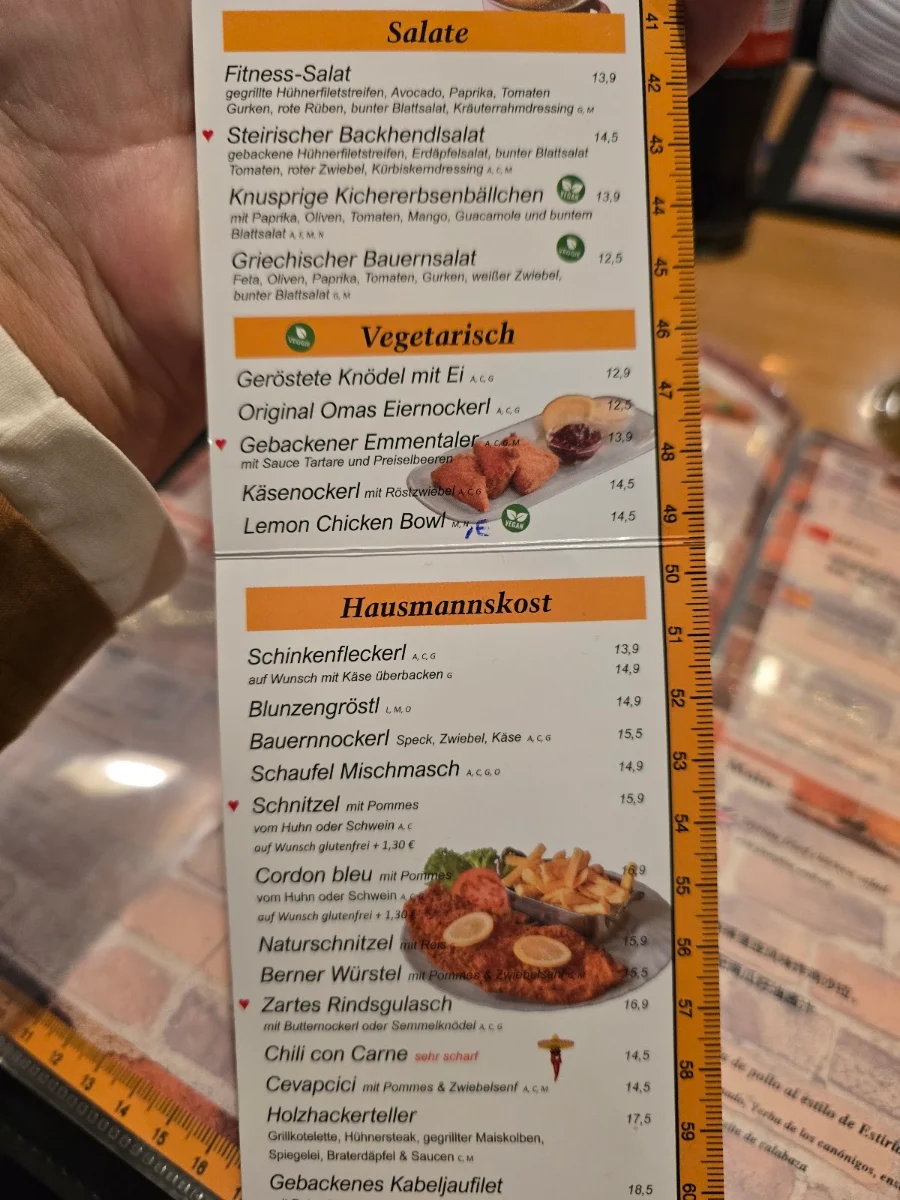 Speisekarte photo 1