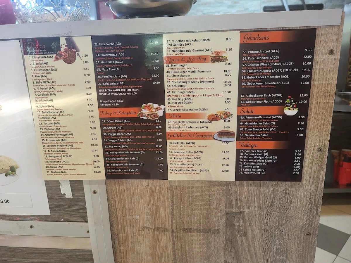 Speisekarte photo 1