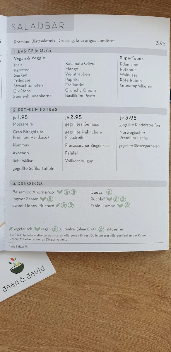 Speisekarte photo 6