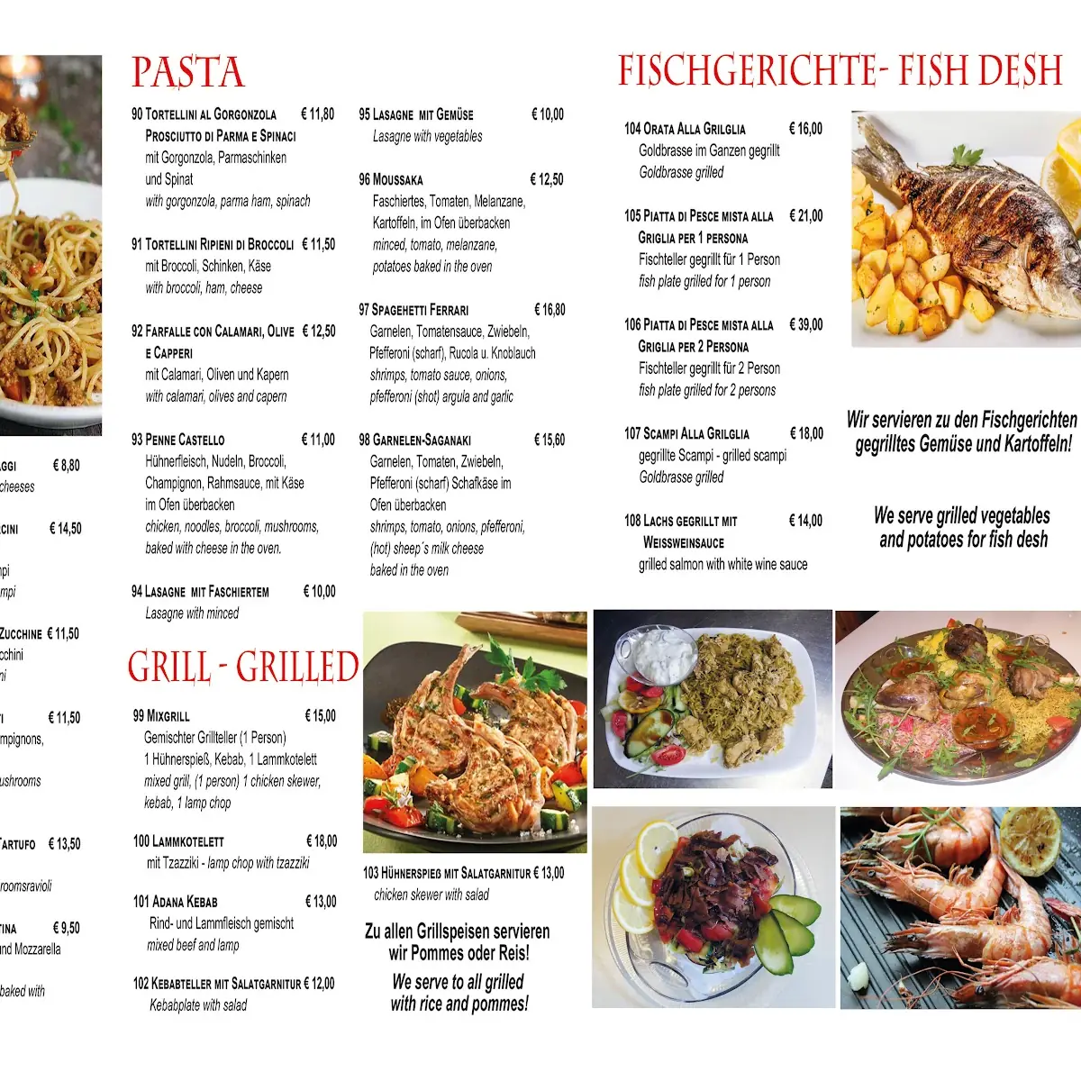 Speisekarte photo 1