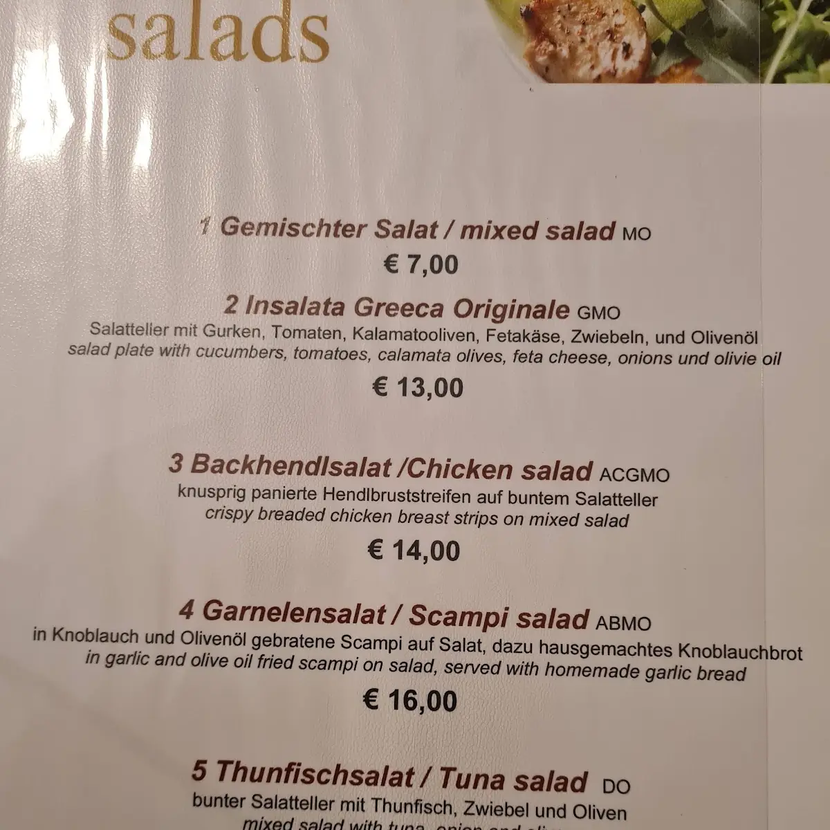 Speisekarte photo 7