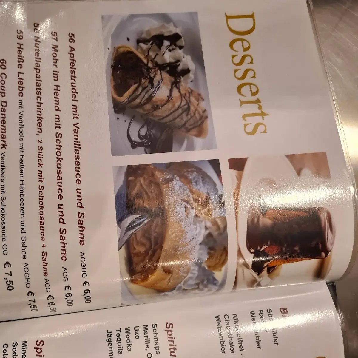 Speisekarte photo 8