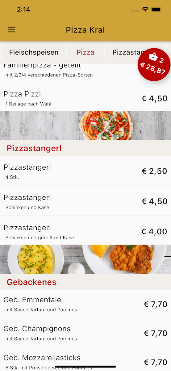 Speisekarte photo 1
