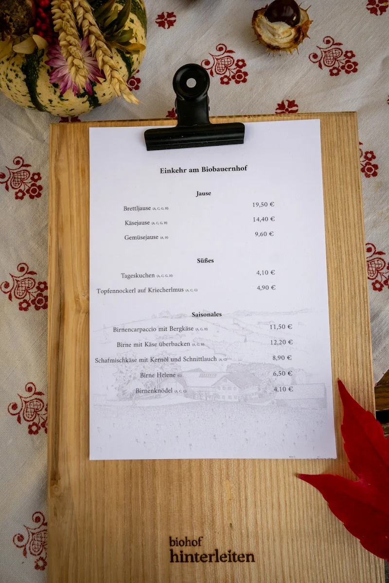 Speisekarte photo 1