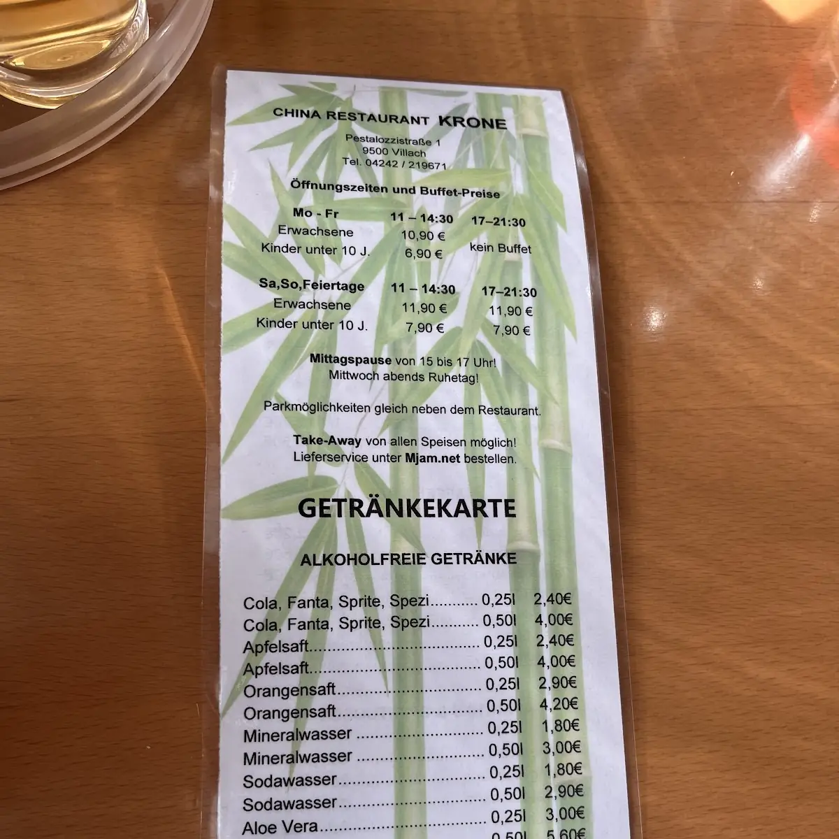 Speisekarte photo 2