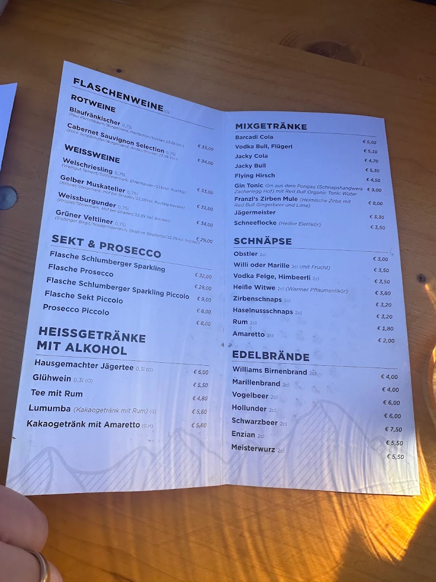 Speisekarte photo 1