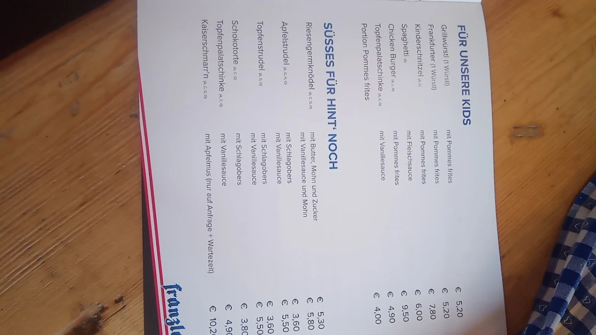 Speisekarte photo 8
