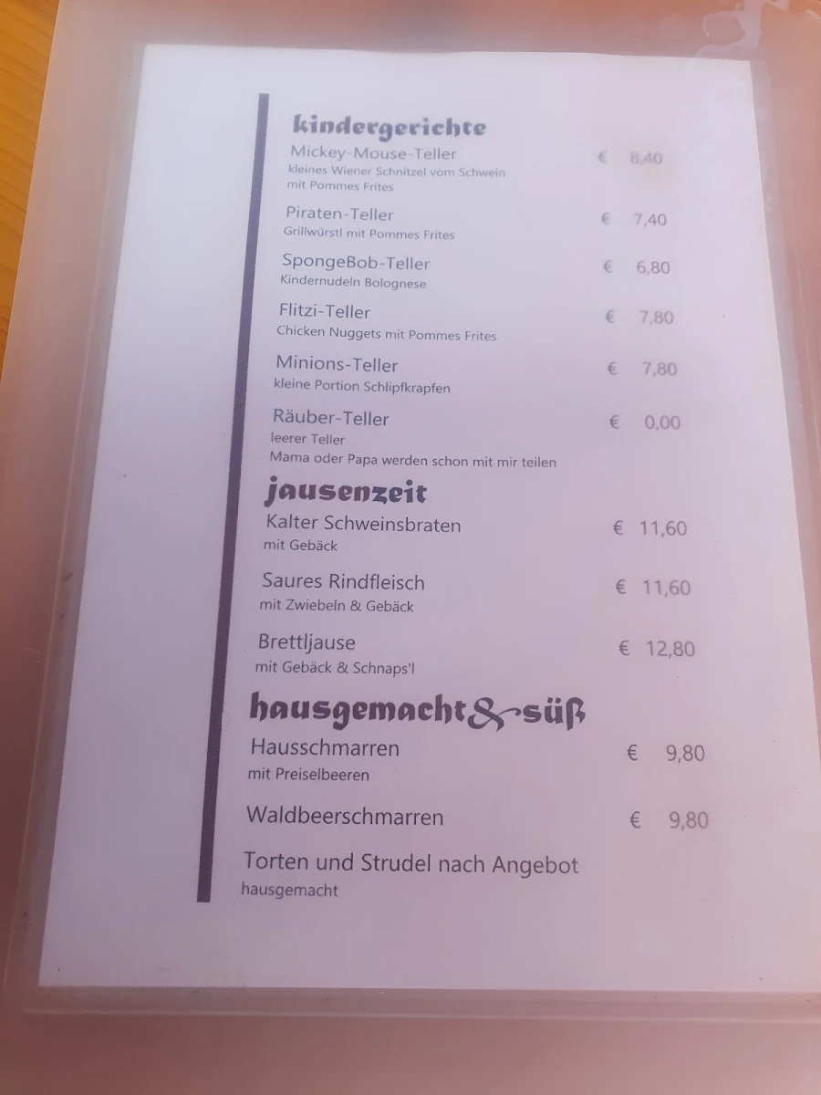 Speisekarte photo 6
