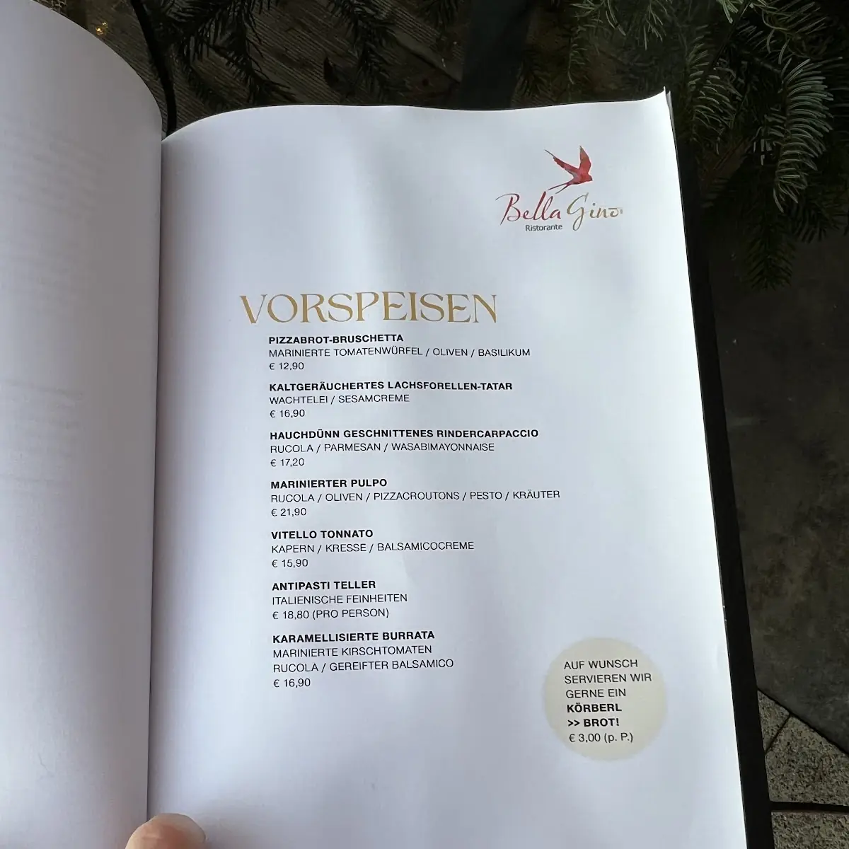 Speisekarte photo 2