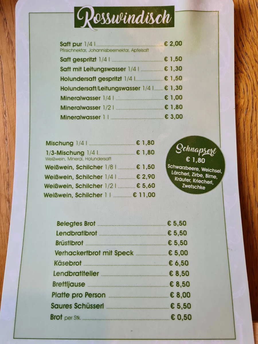Speisekarte photo 1