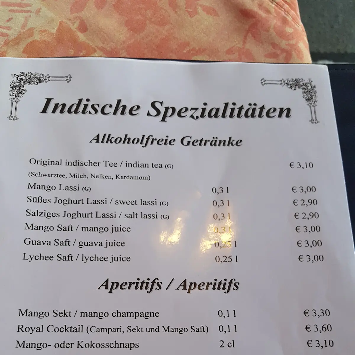 Speisekarte photo 5