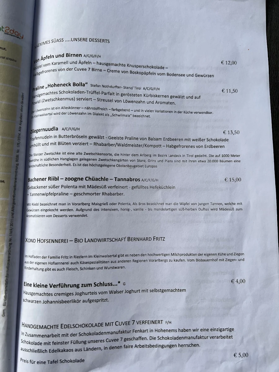 Speisekarte photo 10