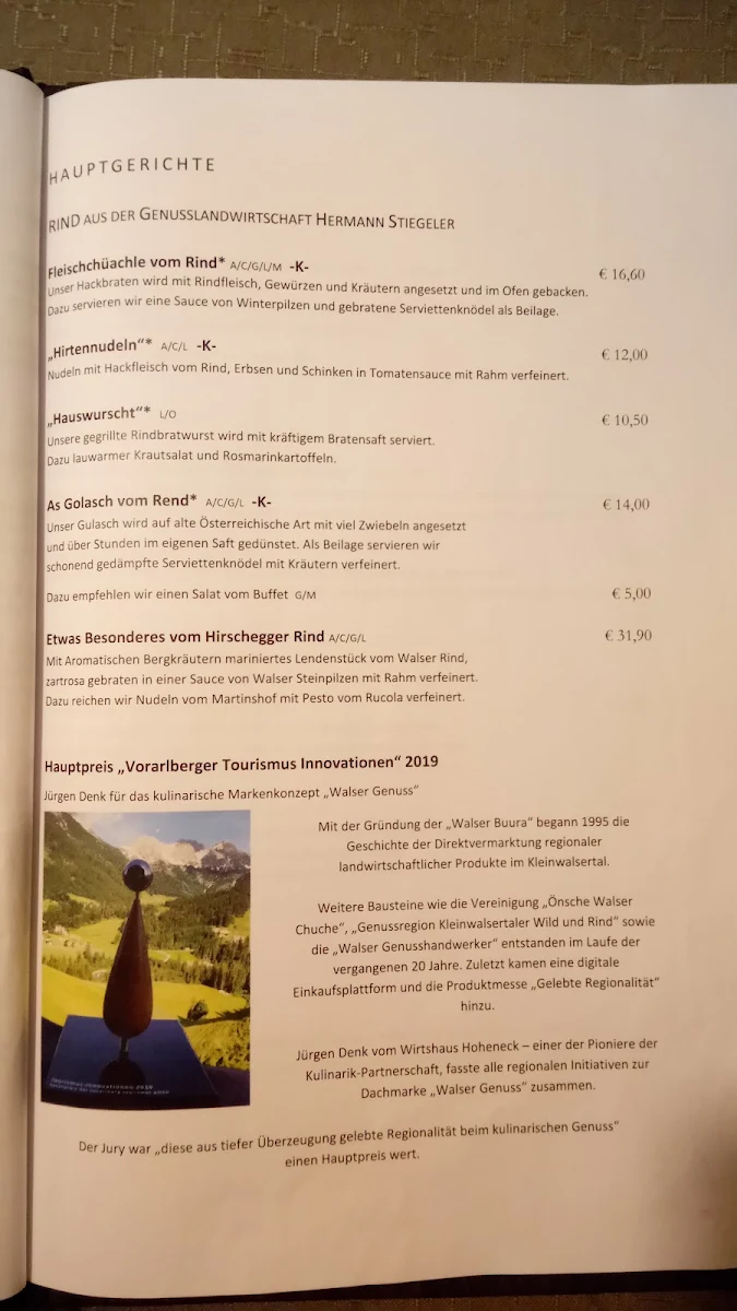 Speisekarte photo 5