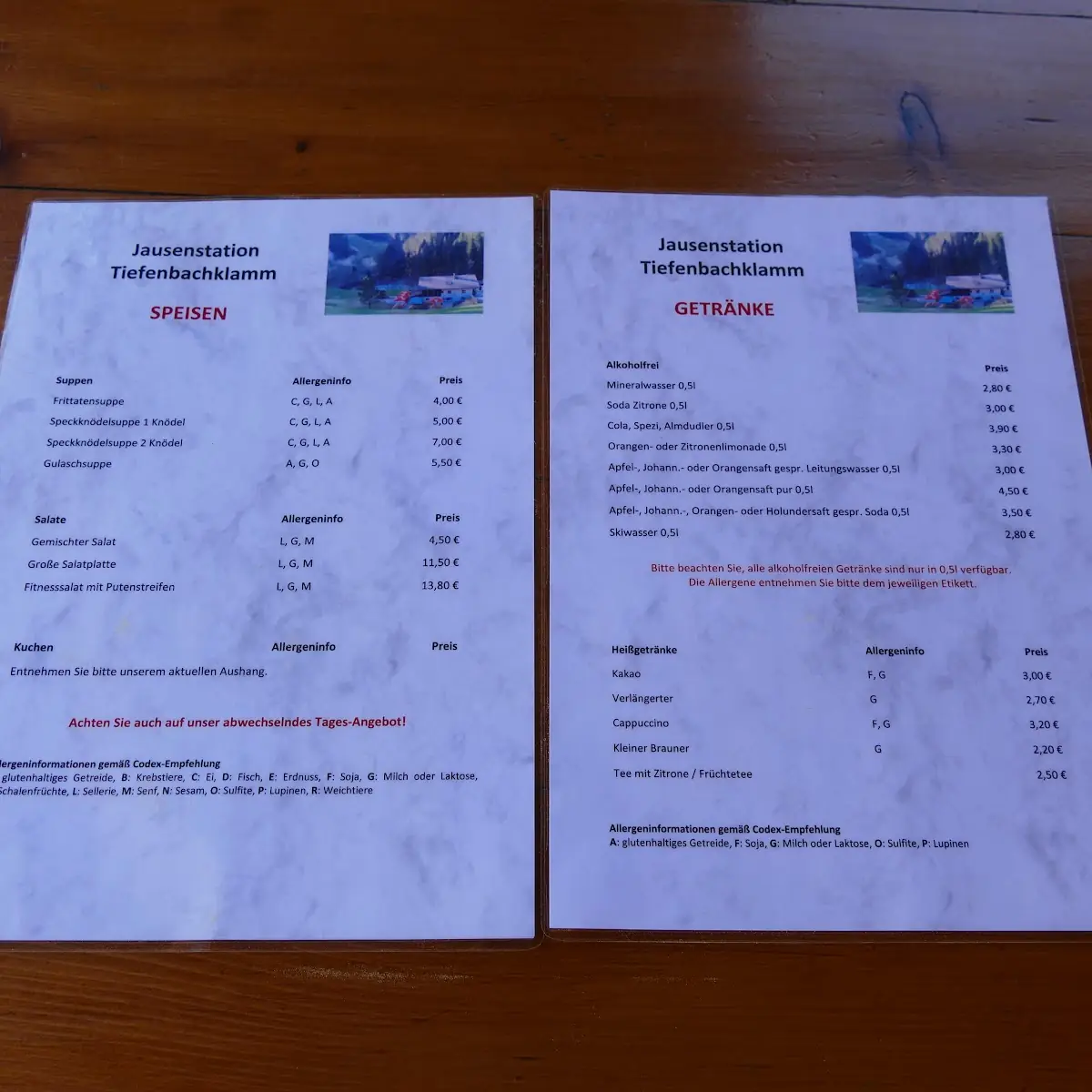 Speisekarte photo 7