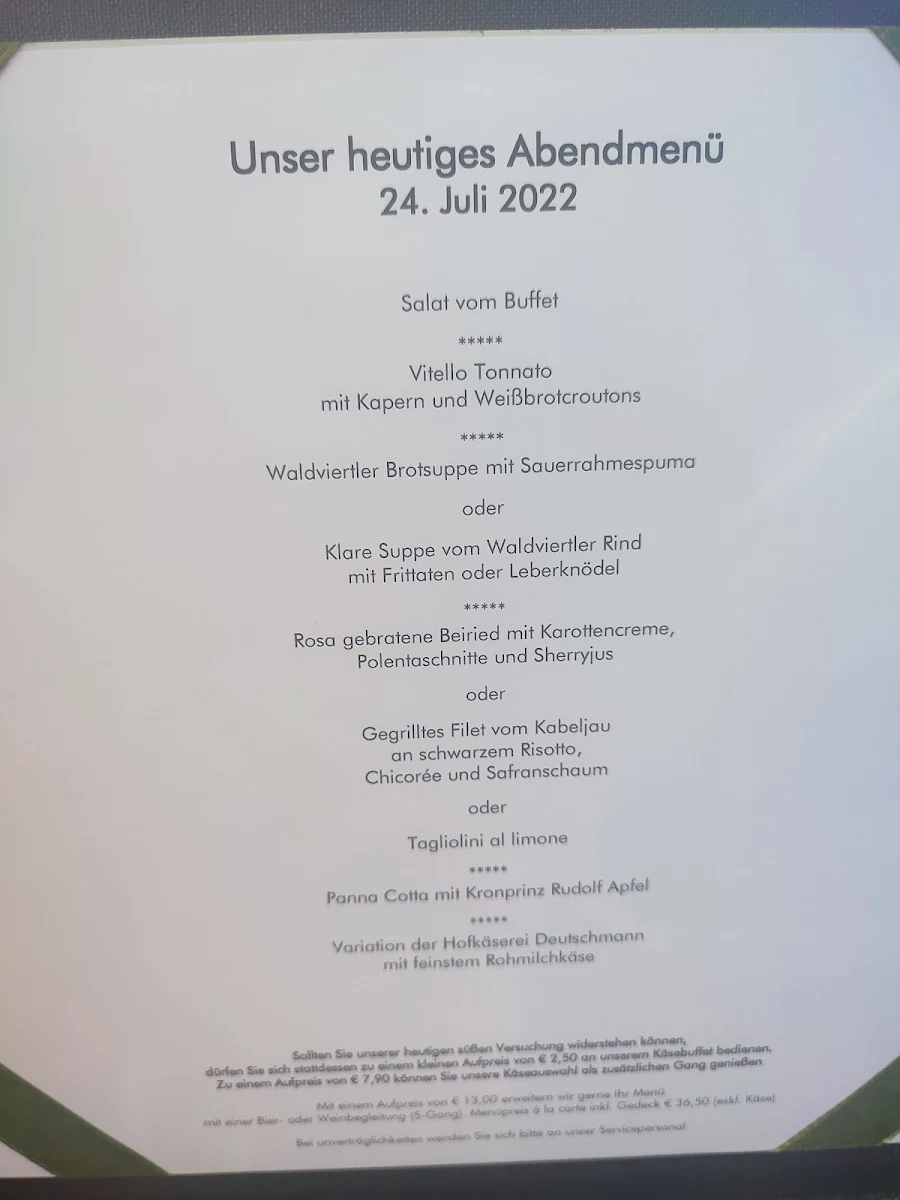 Speisekarte photo 10