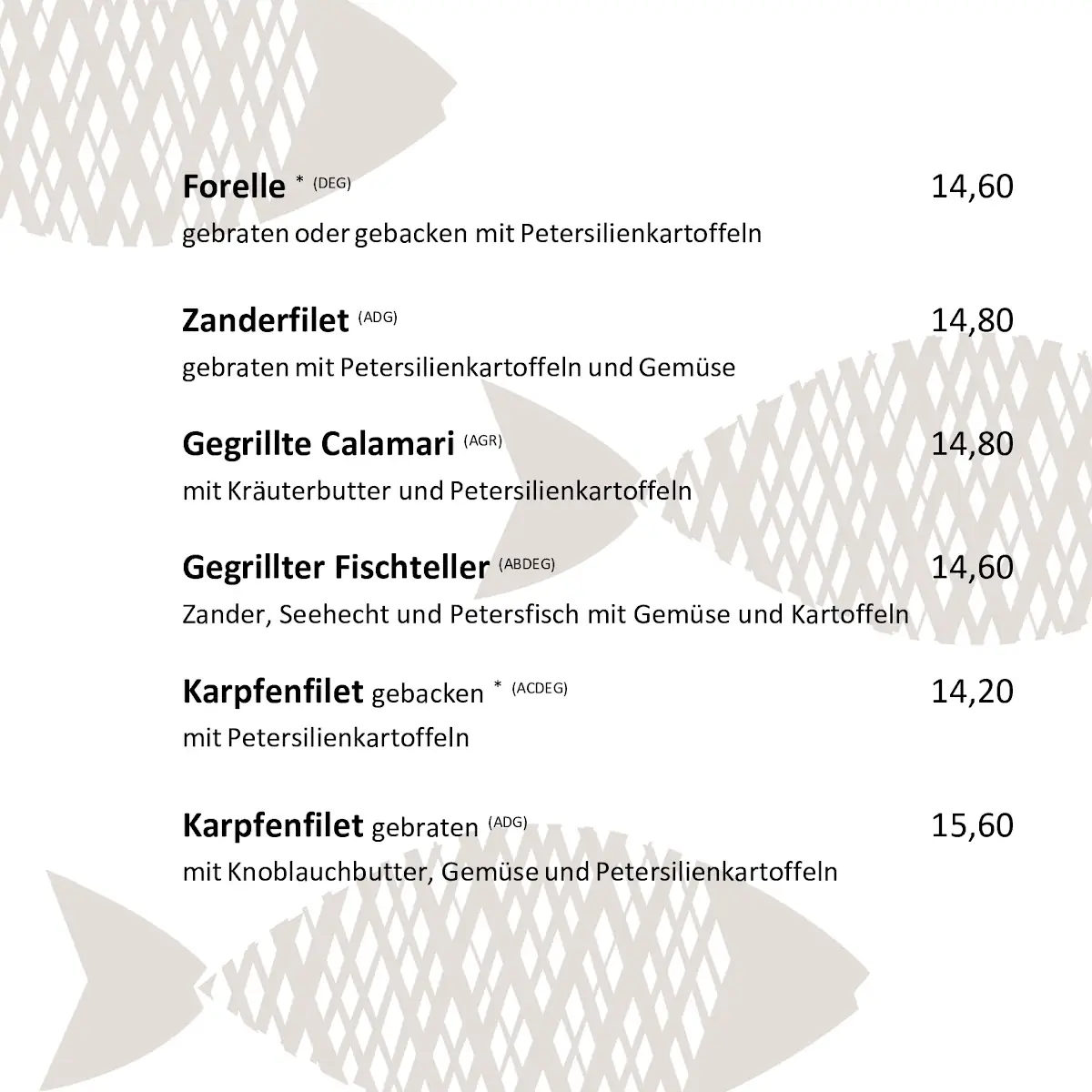 Speisekarte photo 3