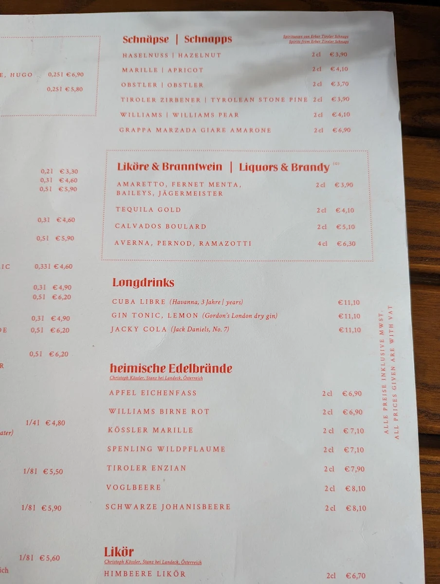 Speisekarte photo 6