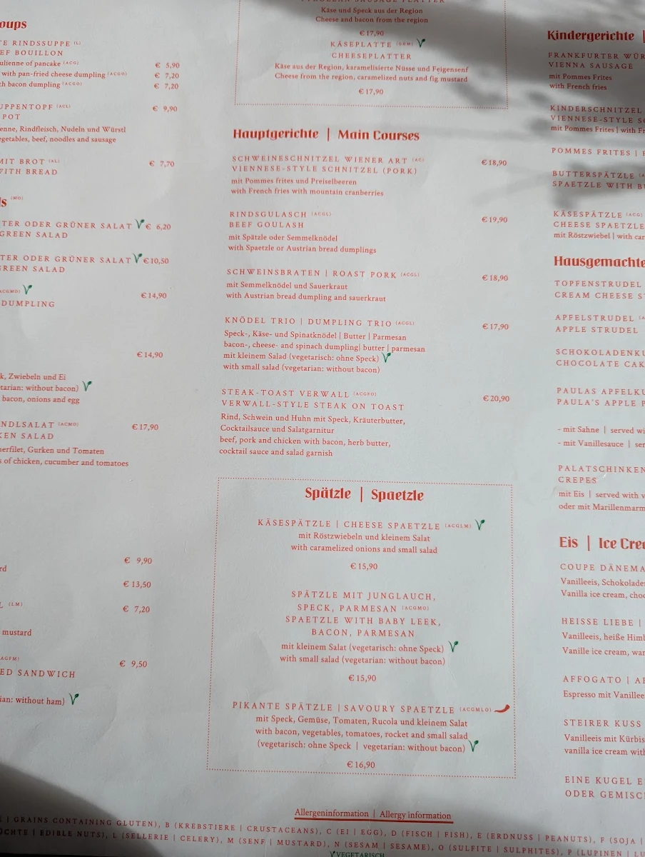 Speisekarte photo 8