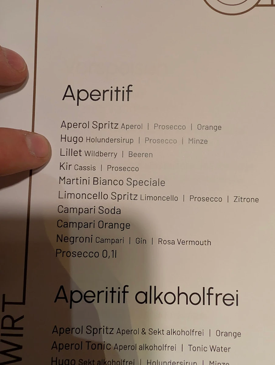 Speisekarte photo 2