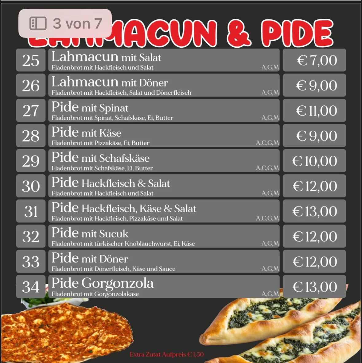 Speisekarte photo 1