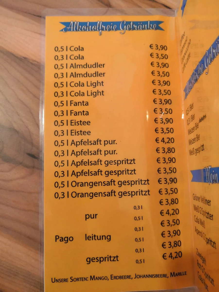 Speisekarte photo 6