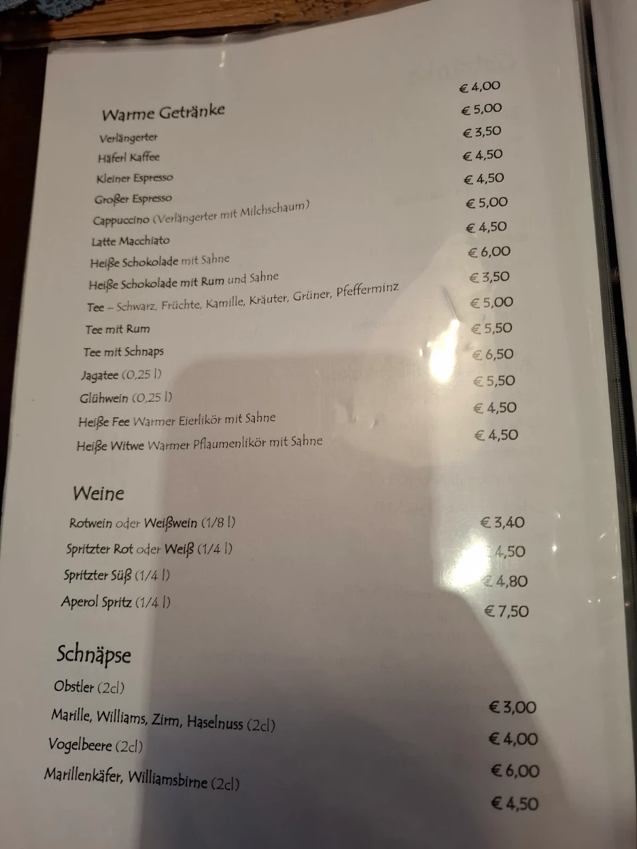 Speisekarte photo 3