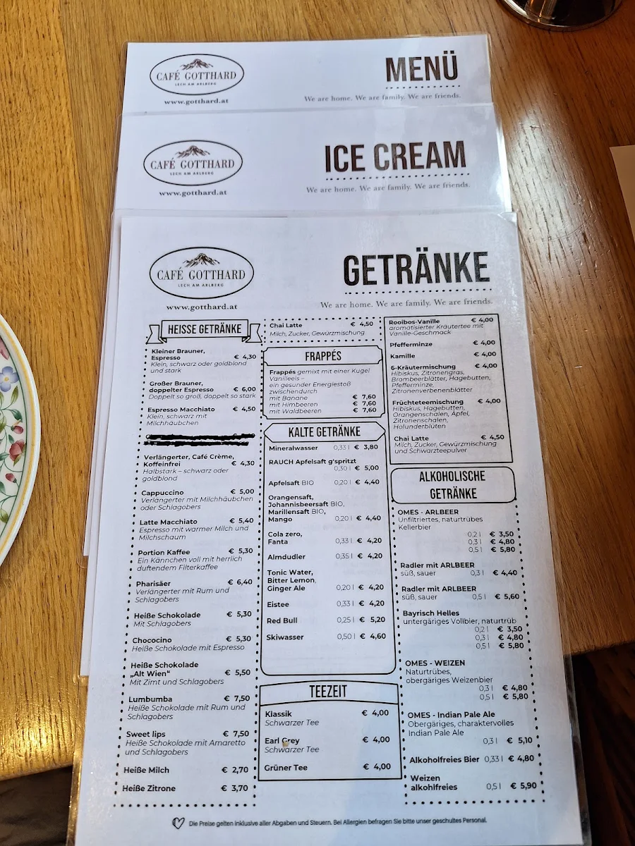 Speisekarte photo 2