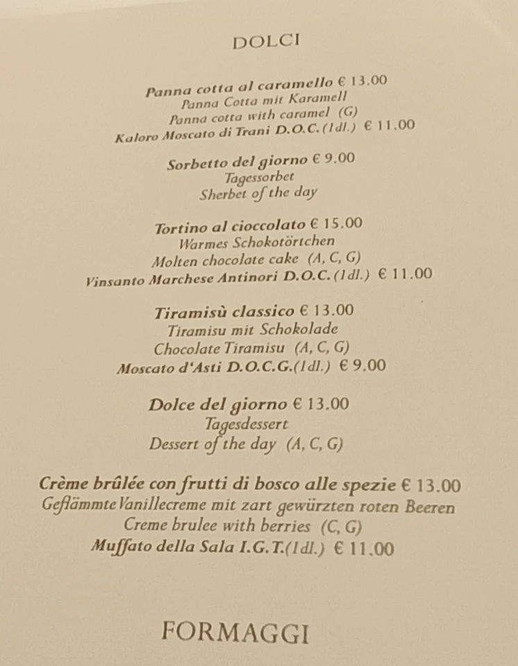 Speisekarte photo 5