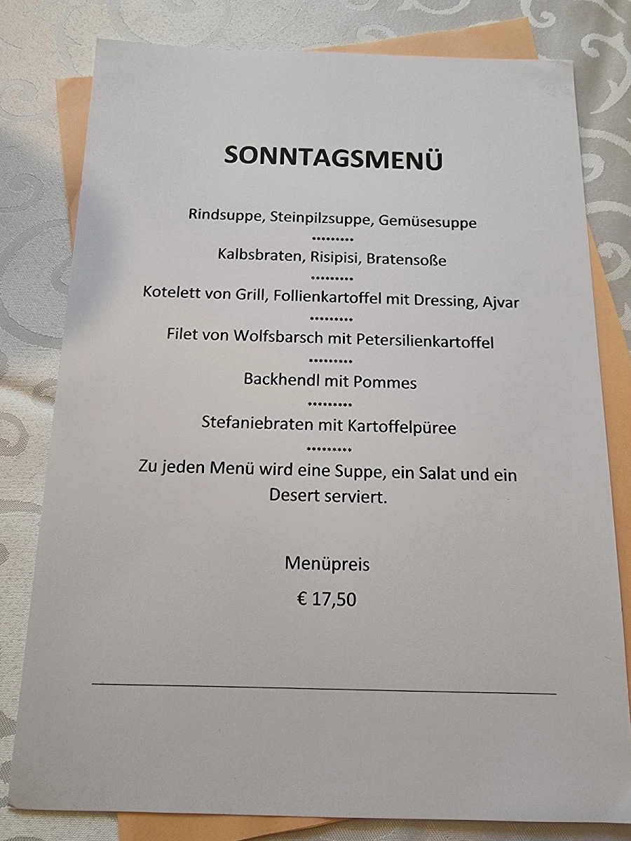 Speisekarte photo 1