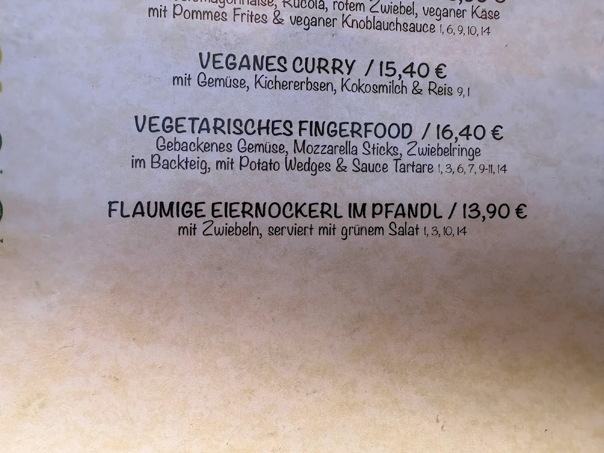 Speisekarte photo 1