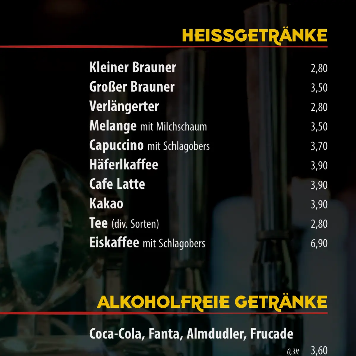 Speisekarte photo 2