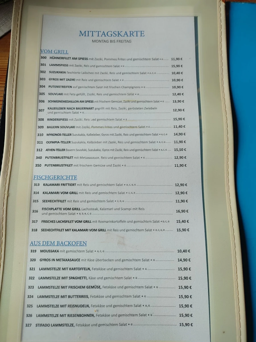 Speisekarte photo 6