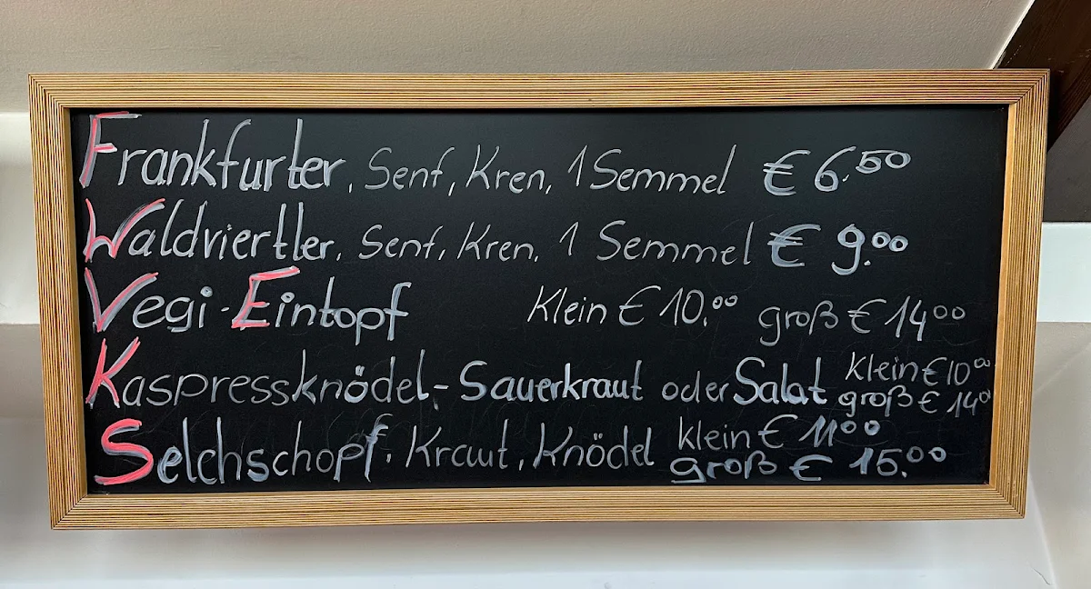 Speisekarte photo 4