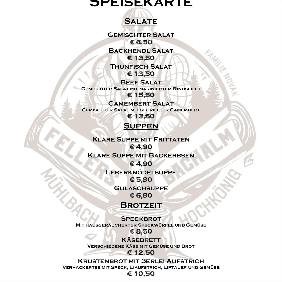 Speisekarte photo 9