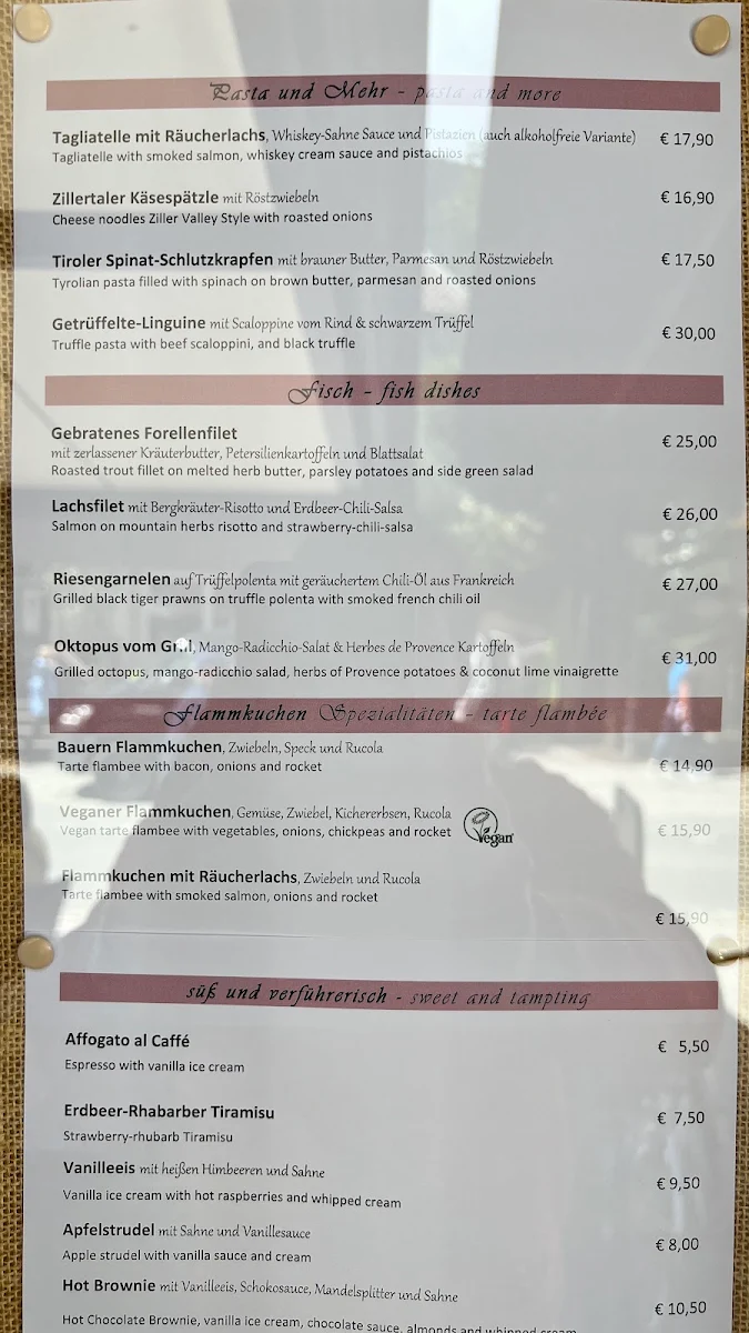 Speisekarte photo 1