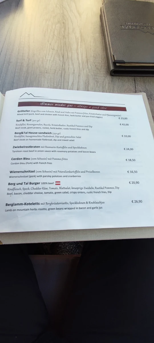 Speisekarte photo 5