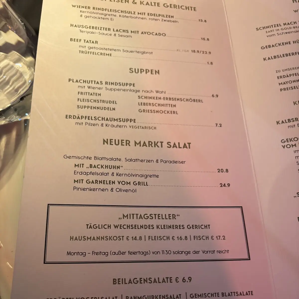 Speisekarte photo 5