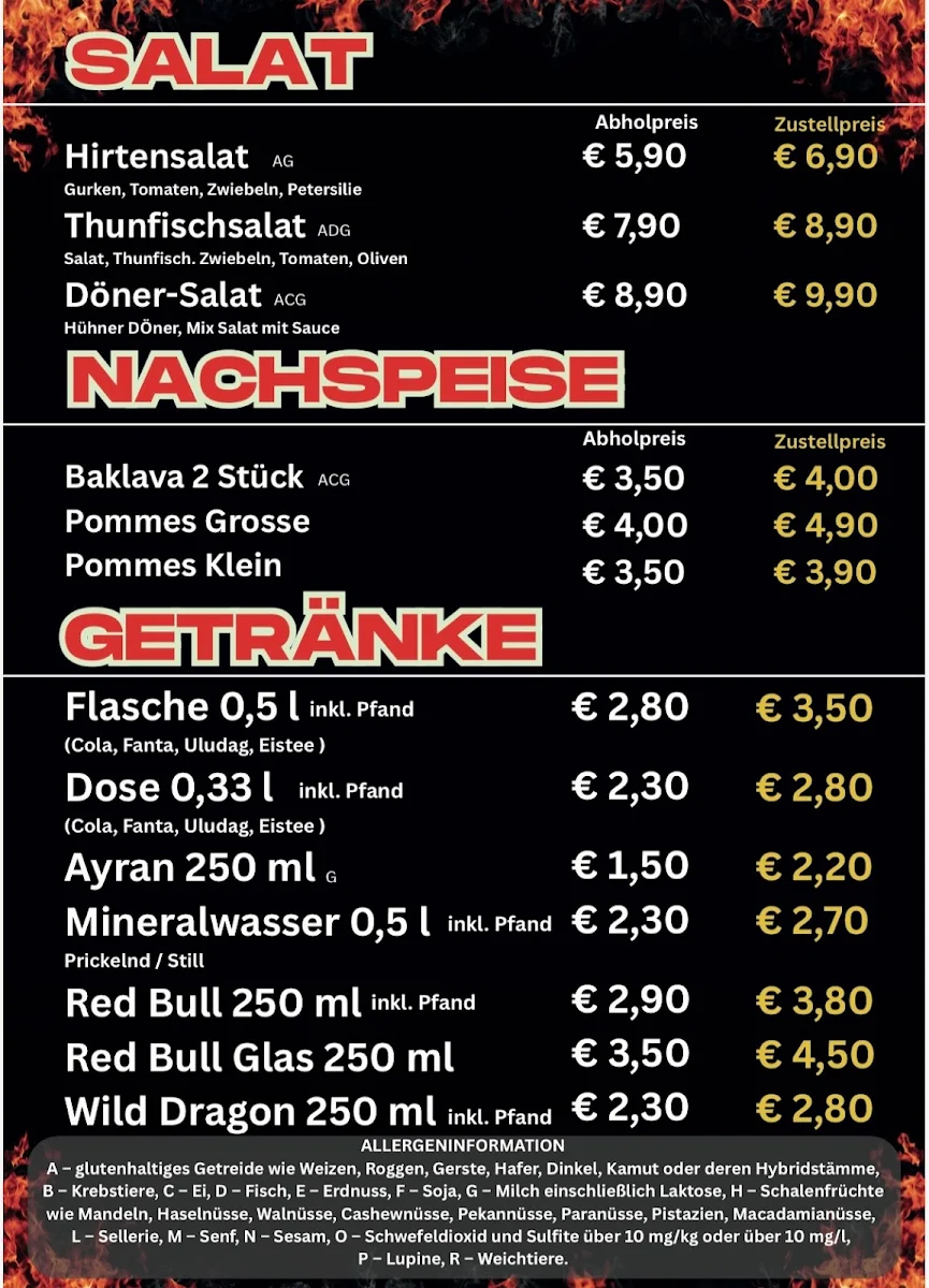 Speisekarte photo 1