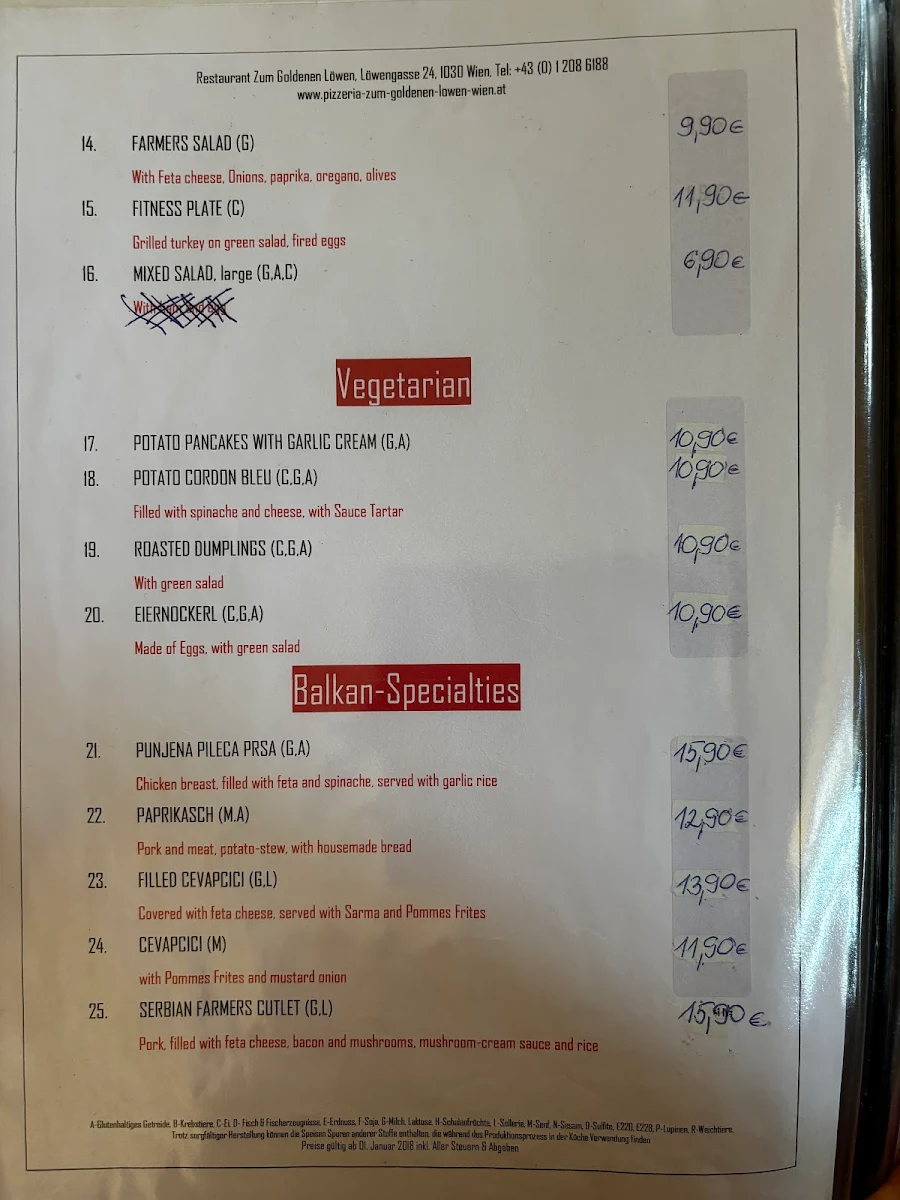 Speisekarte photo 4