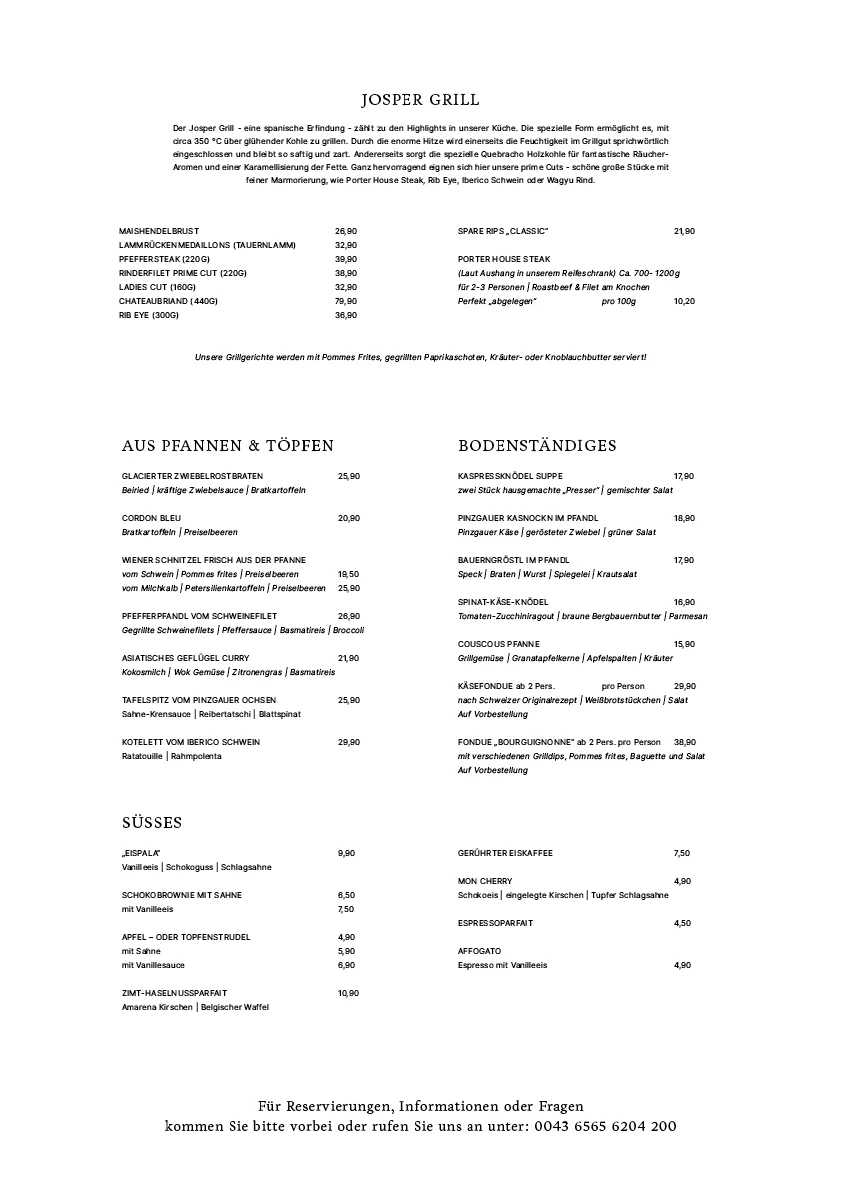 Speisekarte photo 1