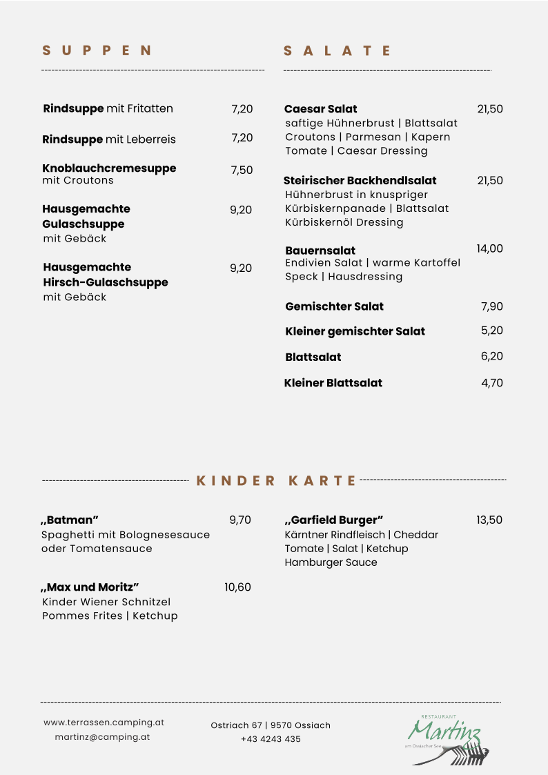 Speisekarte photo 10