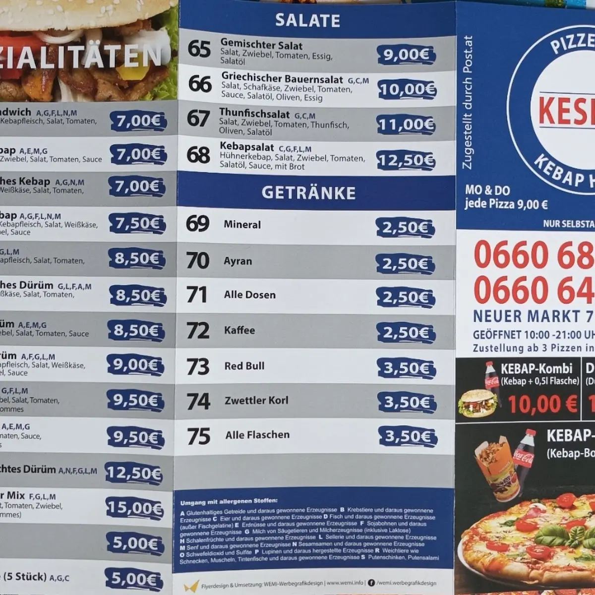 Speisekarte photo 1