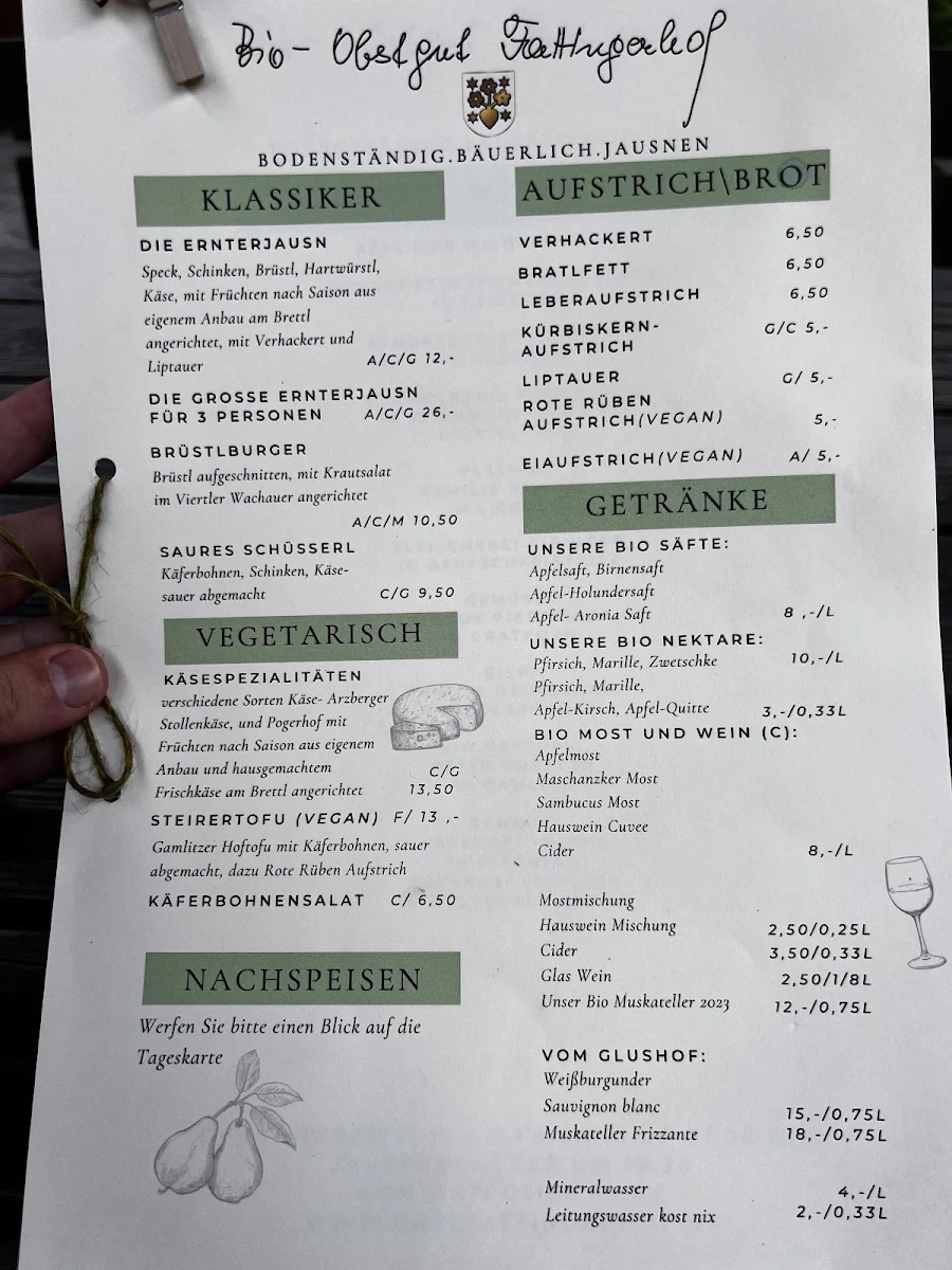 Speisekarte photo 1