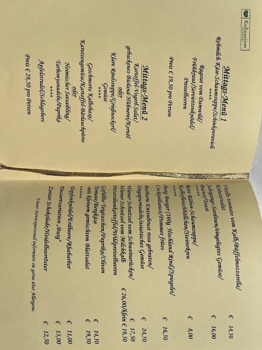 Speisekarte photo 2