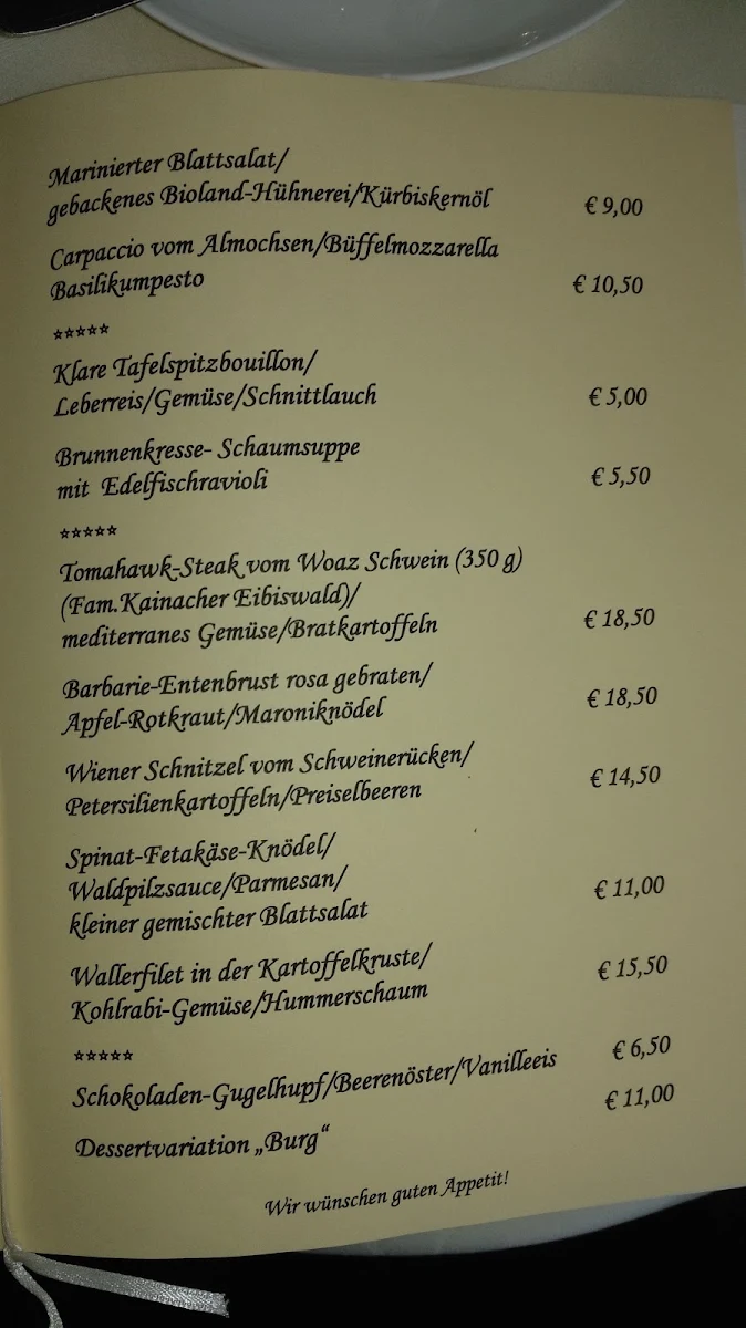 Speisekarte photo 3