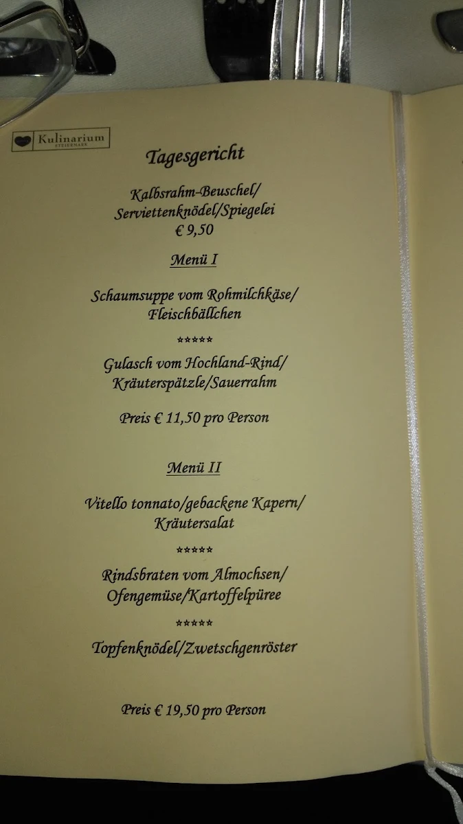 Speisekarte photo 4