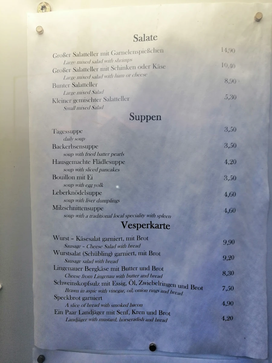 Speisekarte photo 3