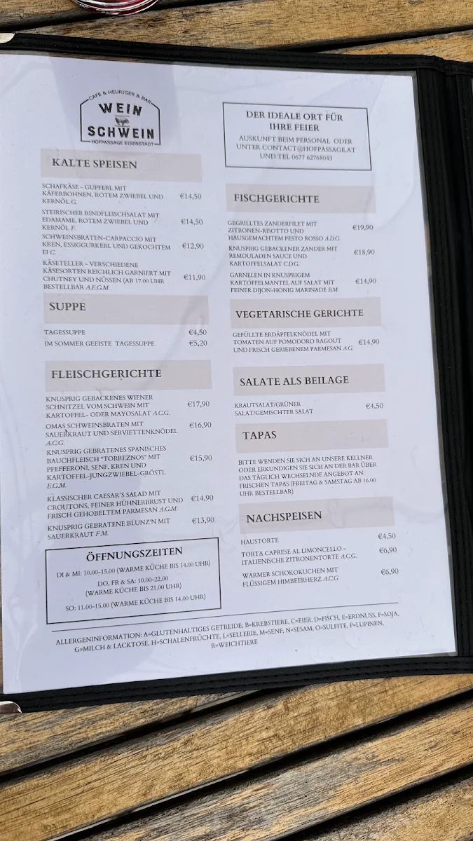 Speisekarte photo 2